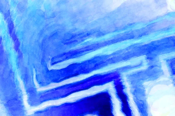 Expressief Abstract Aquarel Kunstwerk Borstel Geschilderd Digitale Kunst Schilderen Kleurrijke — Stockfoto