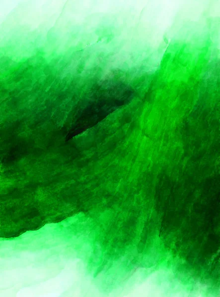 Obra Arte Expressiva Aquarela Abstrata Pincel Pintado Pintura Arte Digital — Fotografia de Stock