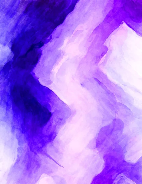 Expressive Abstract Watercolor Artwork Brush Painted Digital Art Painting Colorful — Stock Photo, Image