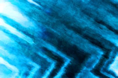 Soyut suluboya sanat eserleri. Fırça boyalı dijital resim. Renkli yaratıcı suluboya çizimi.