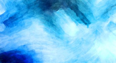 Soyut suluboya sanat eserleri. Fırça boyalı dijital resim. Renkli yaratıcı suluboya çizimi.