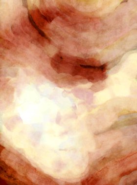 Soyut suluboya sanat eserleri. Fırça boyalı dijital resim. Renkli yaratıcı suluboya çizimi.