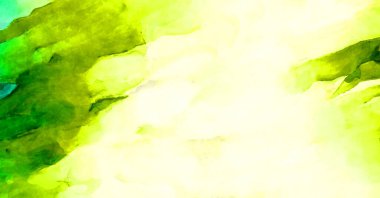 Soyut suluboya sanat eserleri. Fırça boyalı dijital resim. Renkli yaratıcı suluboya çizimi.