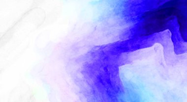 Soyut suluboya sanat eserleri. Fırça boyalı dijital resim. Renkli yaratıcı suluboya çizimi.