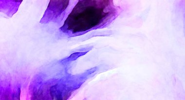 Soyut suluboya sanat eserleri. Fırça boyalı dijital resim. Renkli yaratıcı suluboya çizimi.