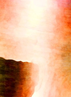 Soyut suluboya sanat eserleri. Fırça boyalı dijital resim. Renkli yaratıcı suluboya çizimi.