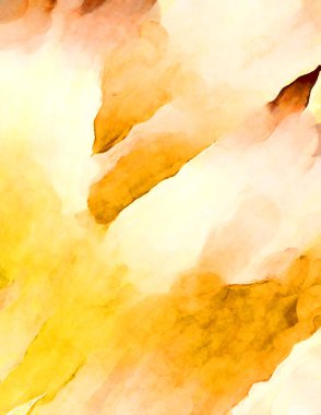 Soyut suluboya sanat eserleri. Fırça boyalı dijital resim. Renkli yaratıcı suluboya çizimi.