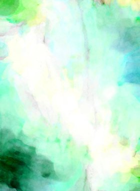 Soyut suluboya sanat eserleri. Fırça boyalı dijital resim. Renkli yaratıcı suluboya çizimi.