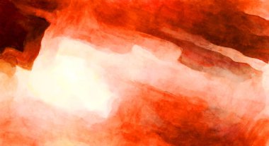 Soyut suluboya sanat eserleri. Fırça boyalı dijital resim. Renkli yaratıcı suluboya çizimi.