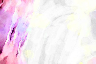 Soyut suluboya sanat eserleri. Fırça boyalı dijital resim. Renkli yaratıcı suluboya çizimi.