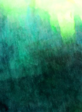 Soyut suluboya sanat eserleri. Fırça boyalı dijital resim. Renkli yaratıcı suluboya çizimi.