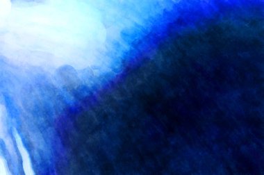 Soyut suluboya sanat eserleri. Fırça boyalı dijital resim. Renkli yaratıcı suluboya çizimi.