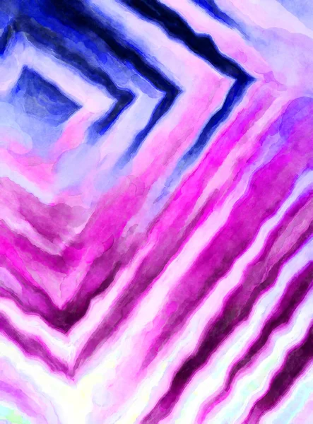 Expressief Abstract Aquarel Kunstwerk Borstel Geschilderd Digitale Kunst Schilderen Kleurrijke — Stockfoto