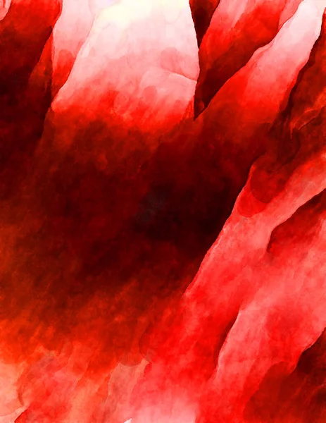 Expressief Abstract Aquarel Kunstwerk Borstel Geschilderd Digitale Kunst Schilderen Kleurrijke — Stockfoto