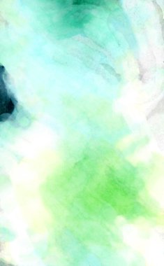 Soyut suluboya sanat eserleri. Fırça boyalı dijital resim. Renkli yaratıcı suluboya çizimi.