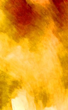 Soyut suluboya sanat eserleri. Fırça boyalı dijital resim. Renkli yaratıcı suluboya çizimi.