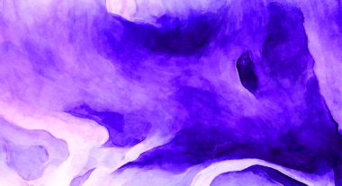 Soyut suluboya sanat eserleri. Fırça boyalı dijital resim. Renkli yaratıcı suluboya çizimi.