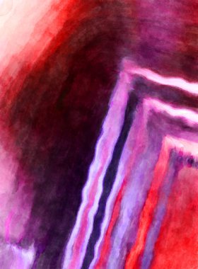 Soyut suluboya sanat eserleri. Fırça boyalı dijital resim. Renkli yaratıcı suluboya çizimi.