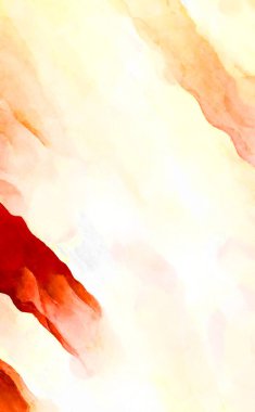 Soyut suluboya sanat eserleri. Fırça boyalı dijital resim. Renkli yaratıcı suluboya çizimi.