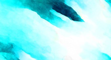 Soyut suluboya sanat eserleri. Fırça boyalı dijital resim. Renkli yaratıcı suluboya çizimi.