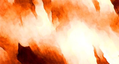 Soyut suluboya sanat eserleri. Fırça boyalı dijital resim. Renkli yaratıcı suluboya çizimi.