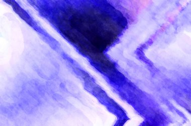 Soyut suluboya sanat eserleri. Fırça boyalı dijital resim. Renkli yaratıcı suluboya çizimi.