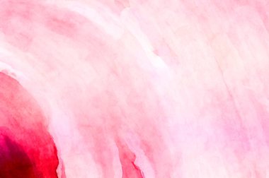 Soyut suluboya sanat eserleri. Fırça boyalı dijital resim. Renkli yaratıcı suluboya çizimi.