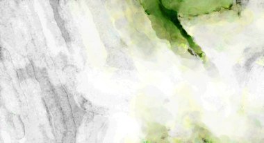 Soyut suluboya sanat eserleri. Fırça boyalı dijital resim. Renkli yaratıcı suluboya çizimi.