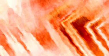 Soyut suluboya sanat eserleri. Fırça boyalı dijital resim. Renkli yaratıcı suluboya çizimi.