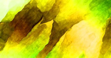 Soyut suluboya sanat eserleri. Fırça boyalı dijital resim. Renkli yaratıcı suluboya çizimi.