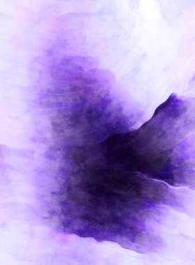 Soyut suluboya sanat eserleri. Fırça boyalı dijital resim. Renkli yaratıcı suluboya çizimi.