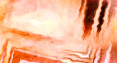 Soyut suluboya sanat eserleri. Fırça boyalı dijital resim. Renkli yaratıcı suluboya çizimi.