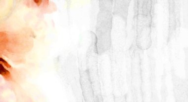 Soyut suluboya sanat eserleri. Fırça boyalı dijital resim. Renkli yaratıcı suluboya çizimi.