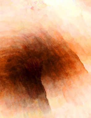 Soyut suluboya sanat eserleri. Fırça boyalı dijital resim. Renkli yaratıcı suluboya çizimi.