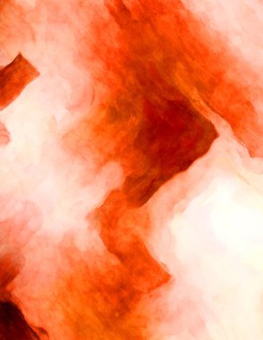 Soyut suluboya sanat eserleri. Fırça boyalı dijital resim. Renkli yaratıcı suluboya çizimi.