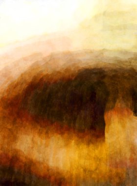 Soyut suluboya sanat eserleri. Fırça boyalı dijital resim. Renkli yaratıcı suluboya çizimi.