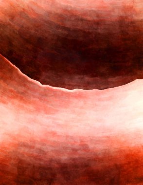 Soyut suluboya sanat eserleri. Fırça boyalı dijital resim. Renkli yaratıcı suluboya çizimi.