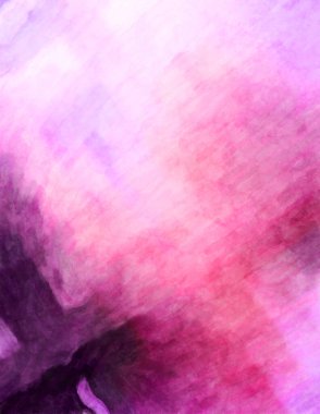 Soyut suluboya sanat eserleri. Fırça boyalı dijital resim. Renkli yaratıcı suluboya çizimi.