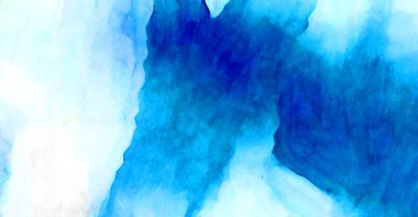 Soyut suluboya sanat eserleri. Fırça boyalı dijital resim. Renkli yaratıcı suluboya çizimi.