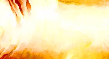 Soyut suluboya sanat eserleri. Fırça boyalı dijital resim. Renkli yaratıcı suluboya çizimi.