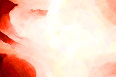 Soyut suluboya sanat eserleri. Fırça boyalı dijital resim. Renkli yaratıcı suluboya çizimi.