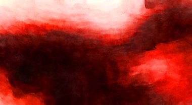 Soyut suluboya sanat eserleri. Fırça boyalı dijital resim. Renkli yaratıcı suluboya çizimi.