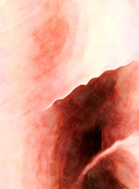 Soyut suluboya sanat eserleri. Fırça boyalı dijital resim. Renkli yaratıcı suluboya çizimi.