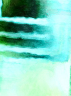 Soyut suluboya sanat eserleri. Fırça boyalı dijital resim. Renkli yaratıcı suluboya çizimi.