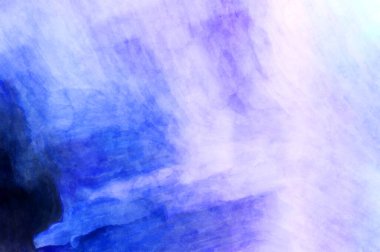 Soyut suluboya sanat eserleri. Fırça boyalı dijital resim. Renkli yaratıcı suluboya çizimi.