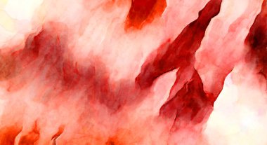 Soyut suluboya sanat eserleri. Fırça boyalı dijital resim. Renkli yaratıcı suluboya çizimi.