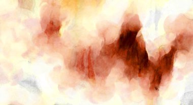 Soyut suluboya sanat eserleri. Fırça boyalı dijital resim. Renkli yaratıcı suluboya çizimi.