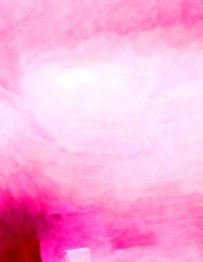 Soyut suluboya sanat eserleri. Fırça boyalı dijital resim. Renkli yaratıcı suluboya çizimi.