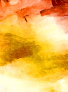 Soyut suluboya sanat eserleri. Fırça boyalı dijital resim. Renkli yaratıcı suluboya çizimi.