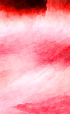 Soyut suluboya sanat eserleri. Fırça boyalı dijital resim. Renkli yaratıcı suluboya çizimi.